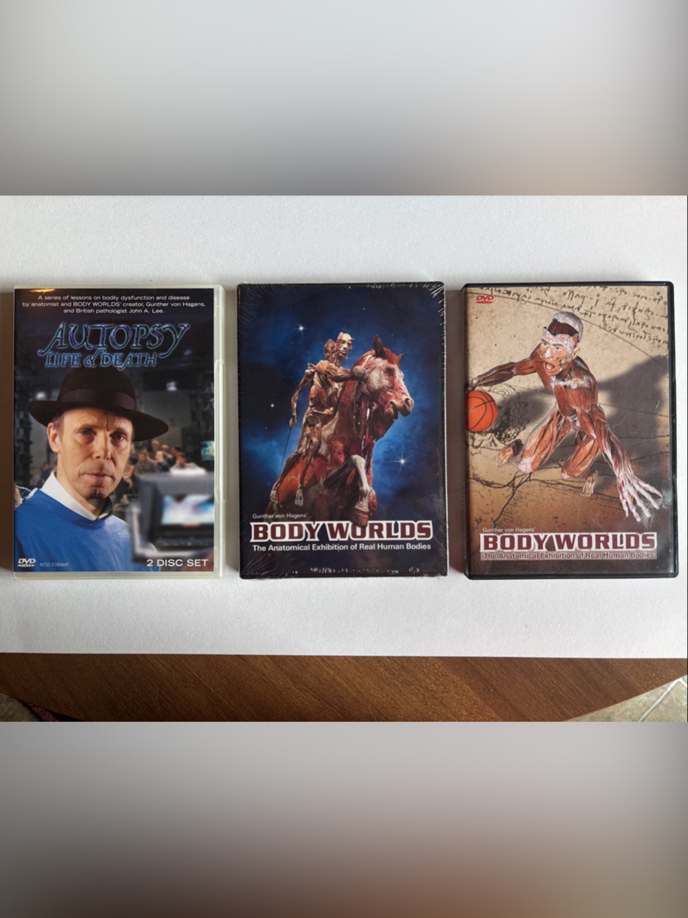 Body Worlds Autopsy DVD Bundle - 4 DVD’s